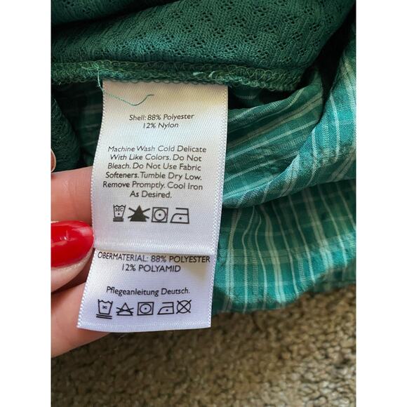 Green Eddie Bauer vented hiking/fishing shirt - Picture 7 of 9